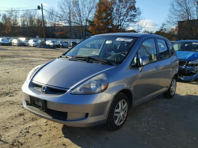 JHMGD38497S066829 - 2007 HONDA FIT SILVER photo 2