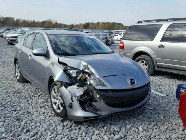 JM1BL1SF8A1268734 - 2010 MAZDA 3 I GRAY photo 1