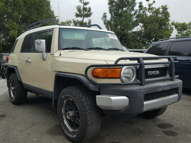 JTEZU11F38K003703 - 2008 TOYOTA FJ CRUISER YELLOW photo 1