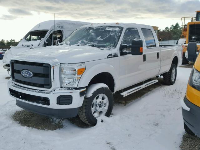 1FT7W2B66GEC29404 - 2016 FORD F250 SUPER WHITE photo 2