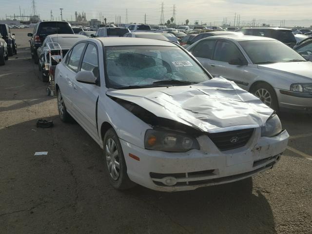 KMHDN46D65U068187 - 2005 HYUNDAI ELANTRA GL WHITE photo 1