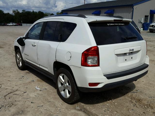 1C4NJCBBXDD237953 - 2013 JEEP COMPASS SP 白色 照片 3