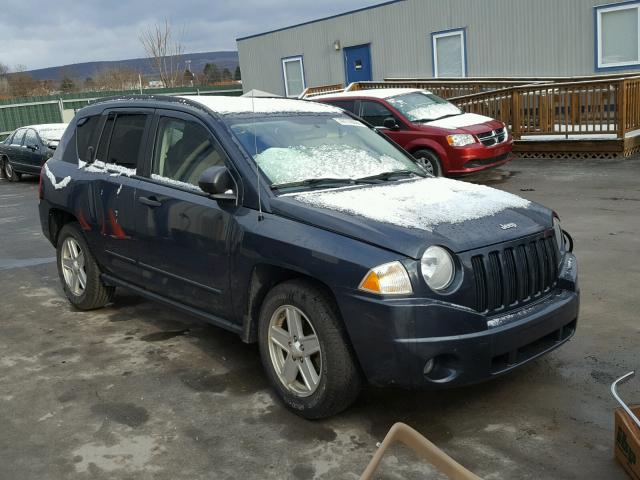 1J8FF47W98D733364 - 2008 JEEP COMPASS SP BLUE photo 1