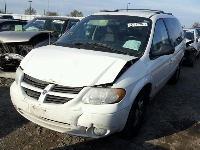 2D4GP44L96R849440 - 2006 DODGE GRAND CARA WHITE photo 2