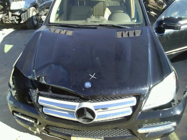 4JGBF7BE0CA793951 - 2012 MERCEDES-BENZ GL 450 4MA BLACK photo 7