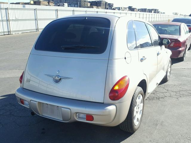 3C4FY58B15T638628 - 2005 CHRYSLER PT CRUISER TAN photo 4