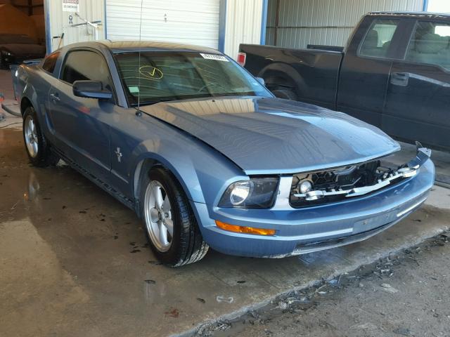 1ZVFT80N475321142 - 2007 FORD MUSTANG BLUE photo 1