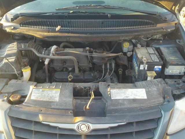 1A4GP45R96B529110 - 2006 CHRYSLER TOWN & COU GREEN photo 7