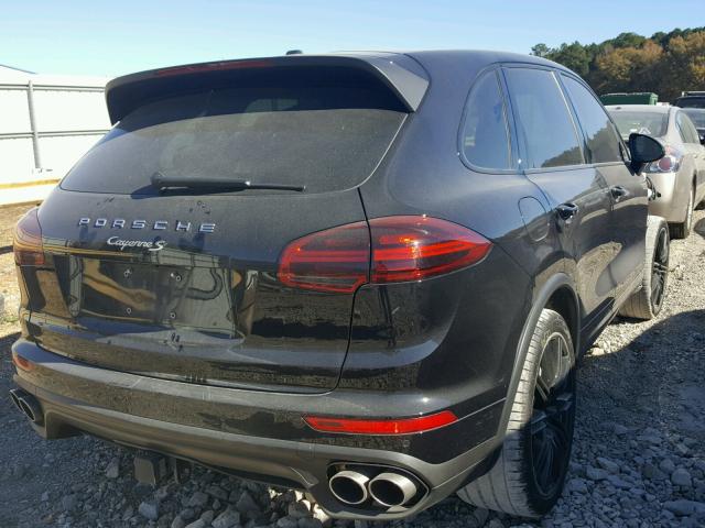 WP1AB2A20GLA96777 - 2016 PORSCHE CAYENNE S BLACK photo 4