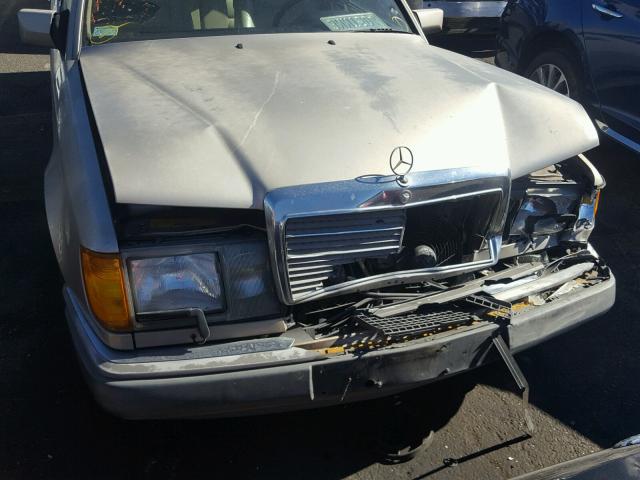 WDBEA34EXPB859085 - 1993 MERCEDES-BENZ 400 E TAN photo 7