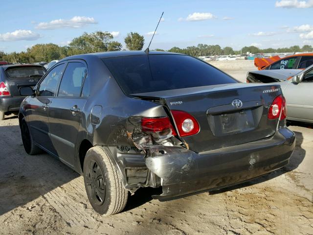 1NXBR32E56Z689488 - 2006 TOYOTA COROLLA CE GRAY photo 3