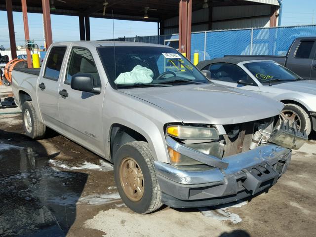 1GCCS136858203272 - 2005 CHEVROLET COLORADO SILVER photo 1