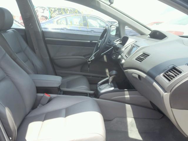 19XFA1F90BE019029 - 2011 HONDA CIVIC EXL 黑色 照片 5