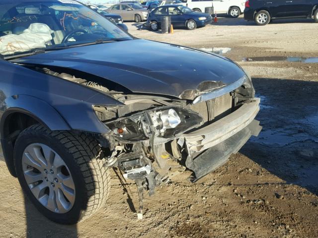 4S4BP85C694328577 - 2009 SUBARU OUTBACK 3. GRAY photo 9