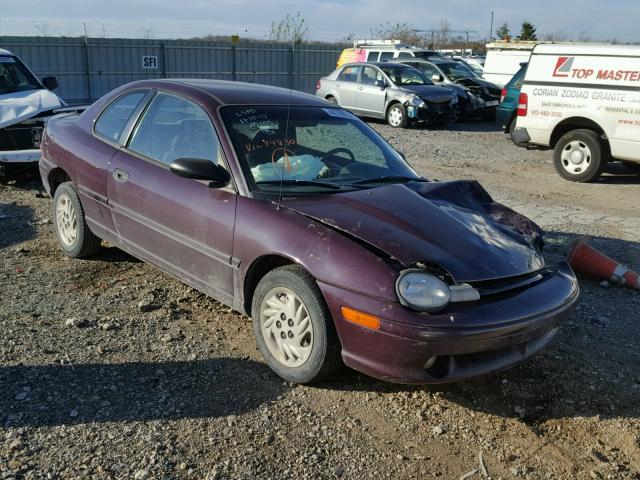 1B3ES42Y7WD748306 - 1998 DODGE NEON HIGHL PURPLE photo 1