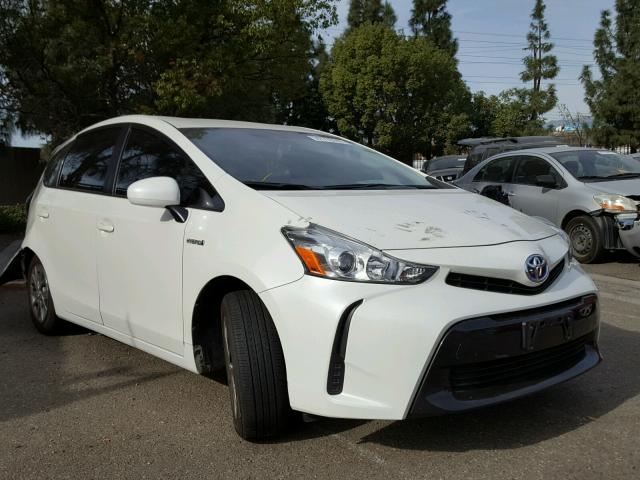 JTDZN3EU2GJ051350 - 2016 TOYOTA PRIUS V WHITE photo 1