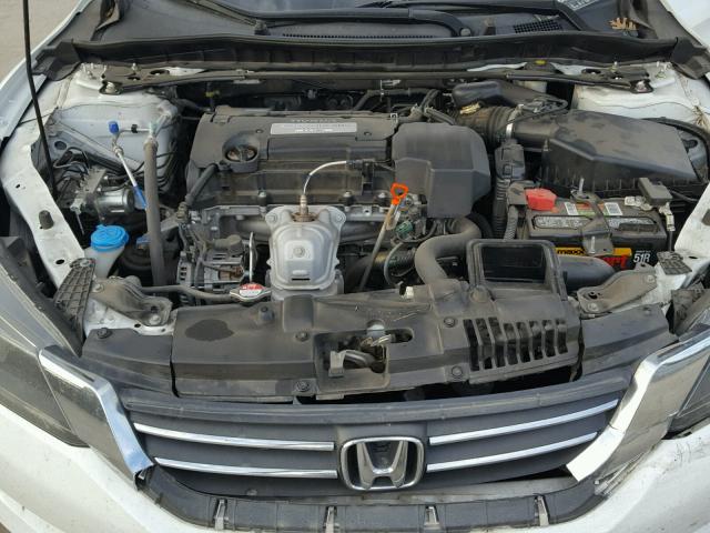 1HGCR2F89DA006148 - 2013 HONDA ACCORD EXL WHITE photo 7