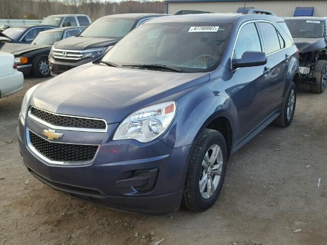 2GNALDEK7D6260610 - 2013 CHEVROLET EQUINOX LT BLUE photo 2