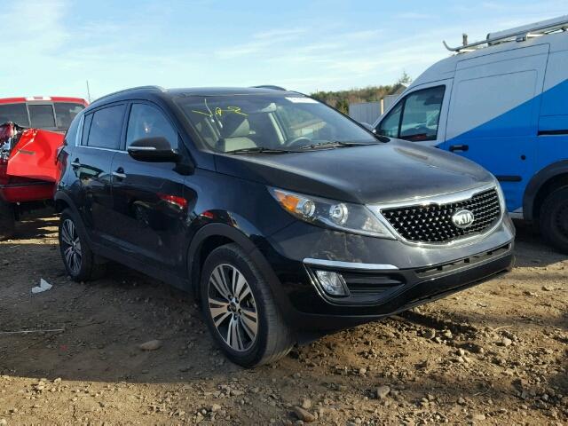 KNDPC3AC3G7860797 - 2016 KIA SPORTAGE E BLACK photo 1