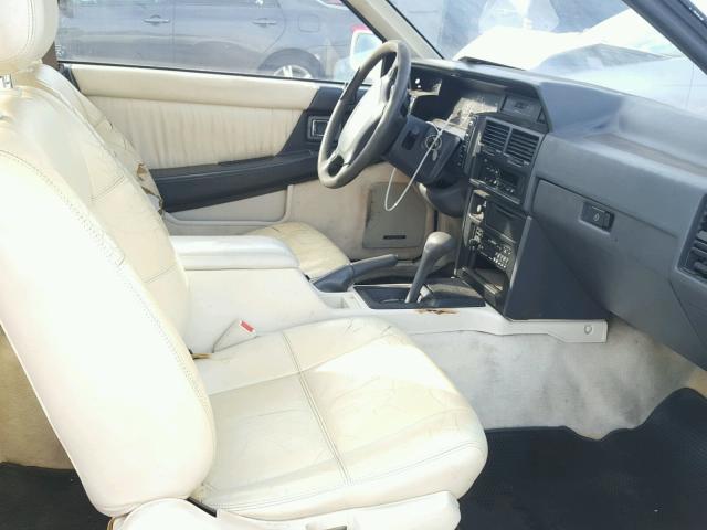 JNKHF14C5LT002775 - 1990 INFINITI M30 WHITE photo 5