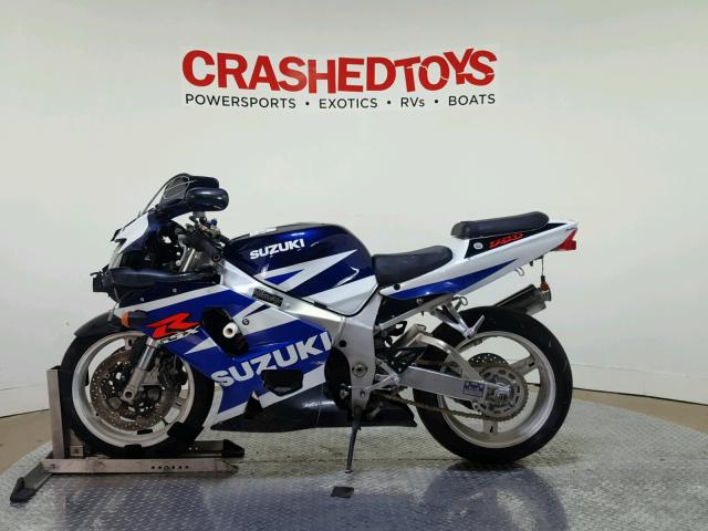 JS1GR7HA232102316 - 2003 SUZUKI GSX-R750 BLUE photo 5