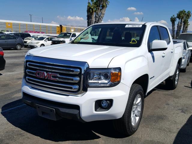 1GTG5CEA3J1129932 - 2018 GMC CANYON SLE WHITE photo 2