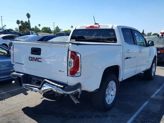 1GTG5CEA3J1129932 - 2018 GMC CANYON SLE WHITE photo 4