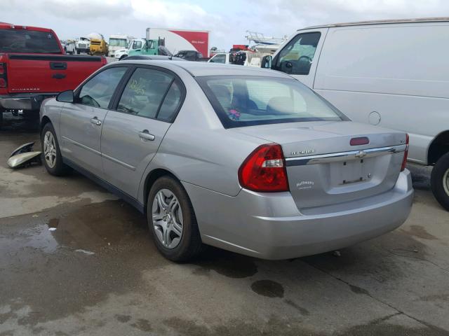 1G1ZS58N68F103813 - 2008 CHEVROLET MALIBU LS ვერცხლისფერი ფოტო 3