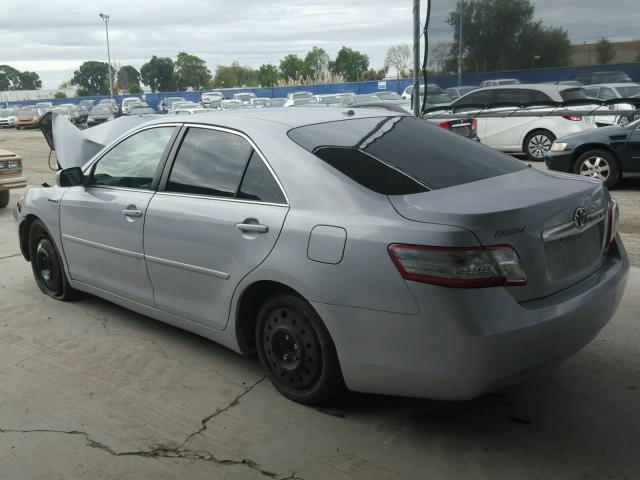 4T1BB3EK1BU135137 - 2011 TOYOTA CAMRY HYBR SILVER photo 3