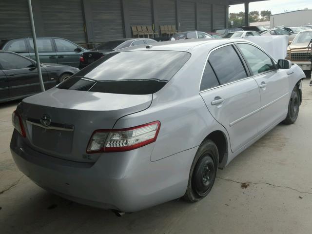 4T1BB3EK1BU135137 - 2011 TOYOTA CAMRY HYBR SILVER photo 4