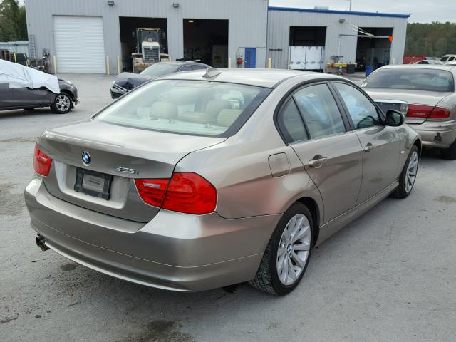 WBAPH7C59BE676294 - 2011 BMW 328 I BROWN photo 4