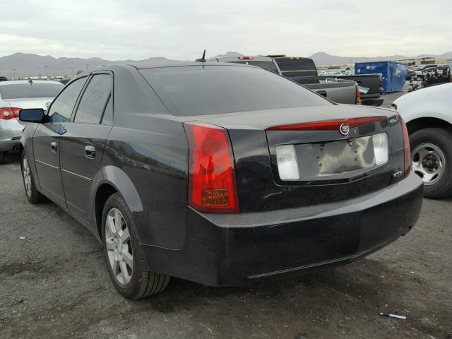 1G6DP577060107073 - 2006 CADILLAC CTS HI FEA BLACK photo 3