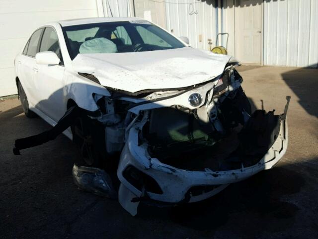 4T1BK3EK1BU619633 - 2011 TOYOTA CAMRY SE WHITE photo 1