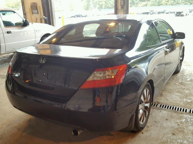 2HGFG12959H529574 - 2009 HONDA CIVIC EXL 黑色 照片 4