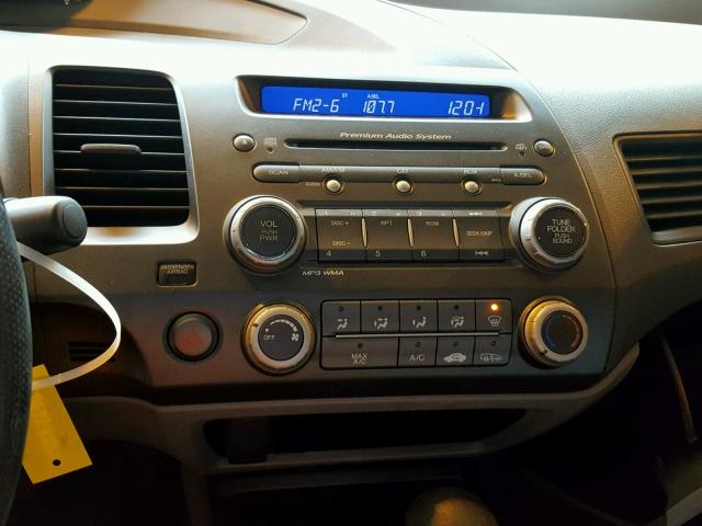 2HGFG12959H529574 - 2009 HONDA CIVIC EXL 黑色 照片 9