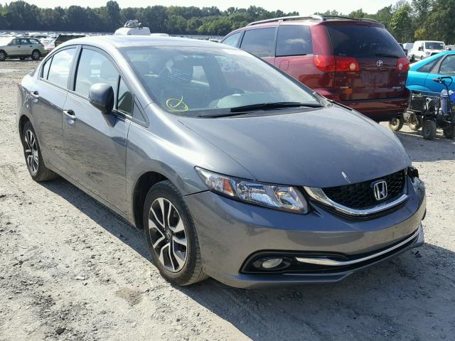 19XFB2F94DE277351 - 2013 HONDA CIVIC EXL 灰色 照片 1