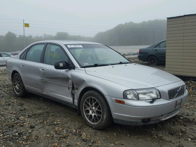 YV1TS92D021263107 - 2002 VOLVO S80 SILVER photo 1