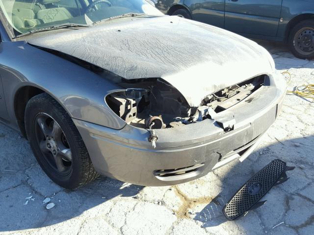 1FAHP55U74G125281 - 2004 FORD TAURUS SES GRAY photo 9