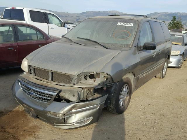 2FMZA5241XBB26597 - 1999 FORD WINDSTAR S GREEN photo 2