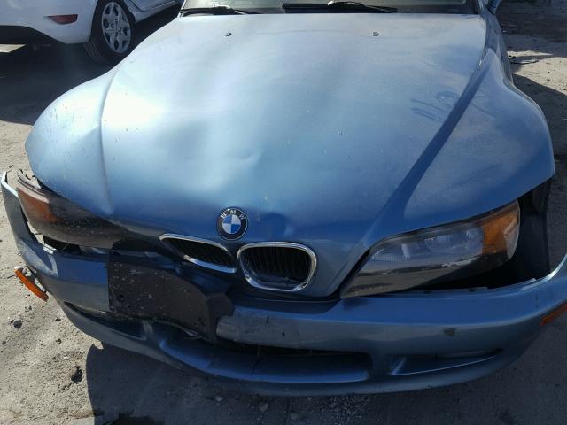 4USCH732XTLB75237 - 1996 BMW Z3 1.9 BLUE photo 7