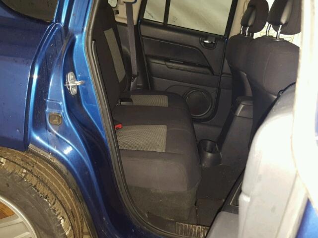 1J4NF4FB1AD557430 - 2010 JEEP COMPASS SP BLUE photo 6