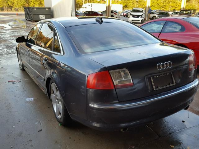 WAUML44E34N016205 - 2004 AUDI A8 L QUATT BLACK photo 3