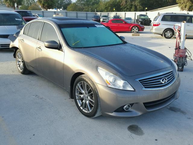 JN1CV6APXDM302622 - 2013 INFINITI G37 BASE BROWN photo 1