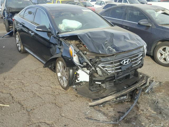 5NPE34AB6HH502871 - 2017 HYUNDAI SONATA SPO BLACK photo 1