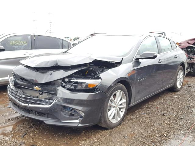 1G1ZJ5SU1HF286671 - 2017 CHEVROLET MALIBU HYB 灰色 照片 2