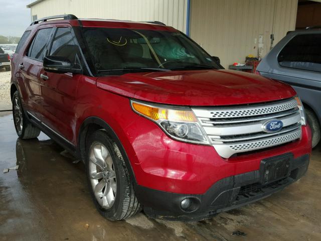 1FMHK7D89CGA60274 - 2012 FORD EXPLORER X RED photo 1