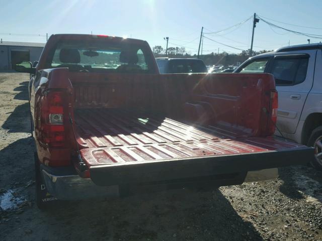 1GCEC14C29Z178699 - 2009 CHEVROLET SILVERADO RED photo 9