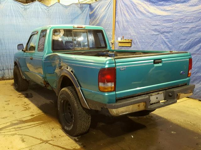 1FTCR15X1RPB37192 - 1994 FORD RANGER SUP TEAL photo 3