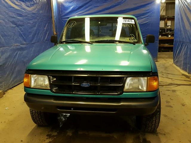 1FTCR15X1RPB37192 - 1994 FORD RANGER SUP TEAL photo 9