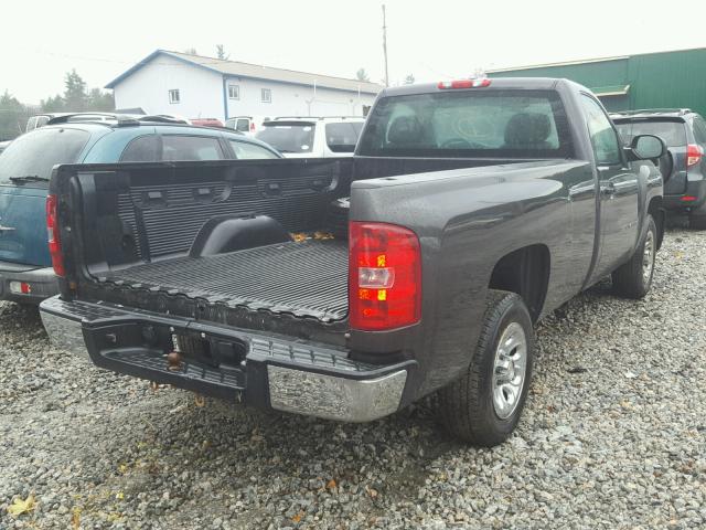 1GCNCPEX4BZ108275 - 2011 CHEVROLET SILVERADO GRAY photo 4